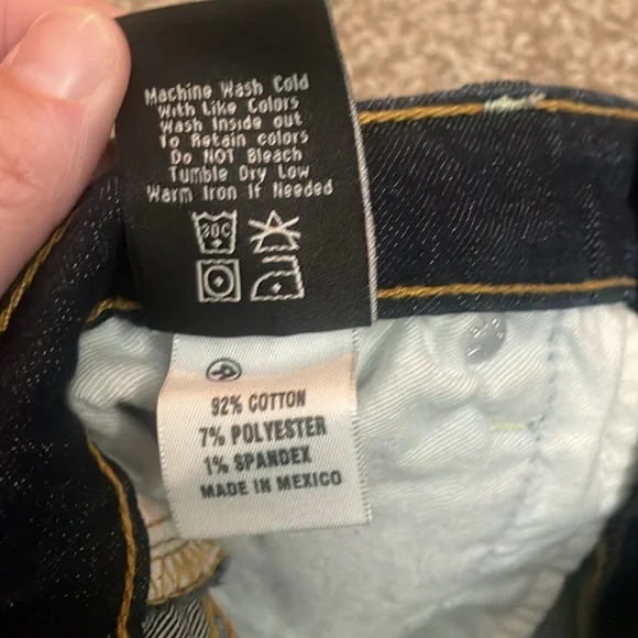 Big Star Remy Low Rise Cropped Jeans - Picture 7 of 8